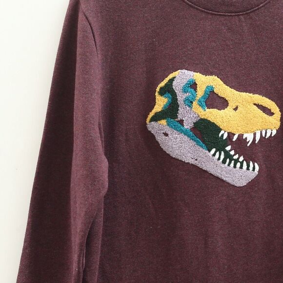 BONOBOS Critter Supersoft Fleece Crew Sweater Embroidered Long Sleeve M 283253 - Picture 8 of 11